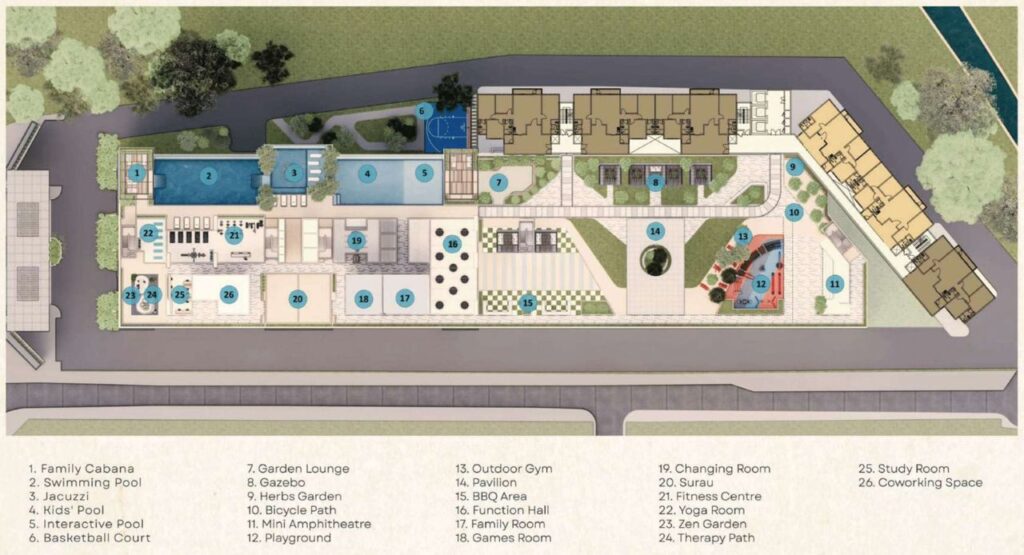 Tuan Pavilion Facilities